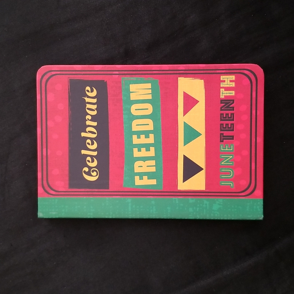 Celebrate Freedom Juneteenth, 80 sheet, Notebook